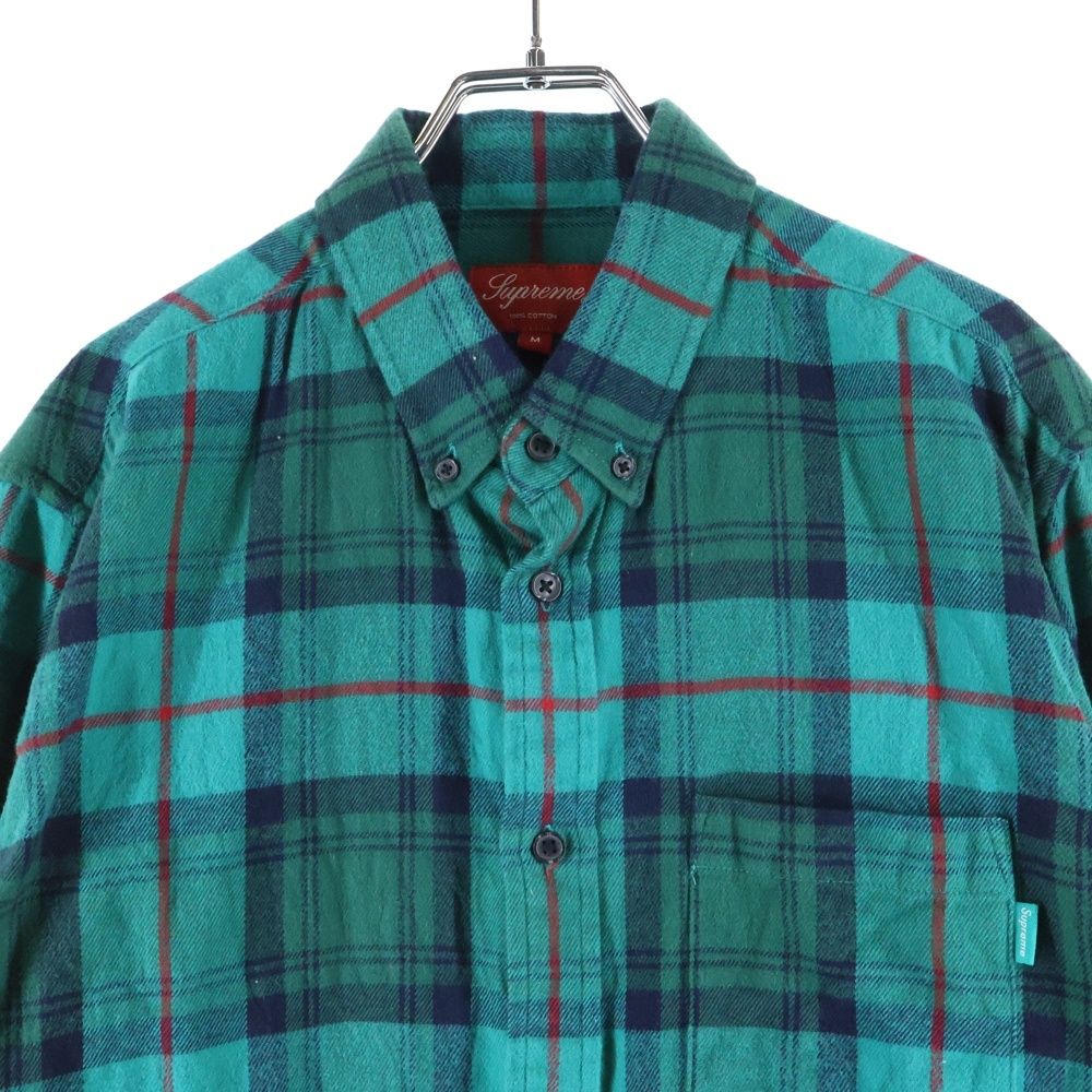 トップス Supreme tartan flannel shirt green SUPREME (シュプリーム) 18AW Tartan L/S Flannel Shirt タータン