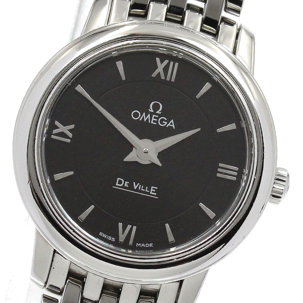 オメガ OMEGA 424.10.24.60.01.001 デビル プレステージ クォーツ レディース 保証書付き_611315