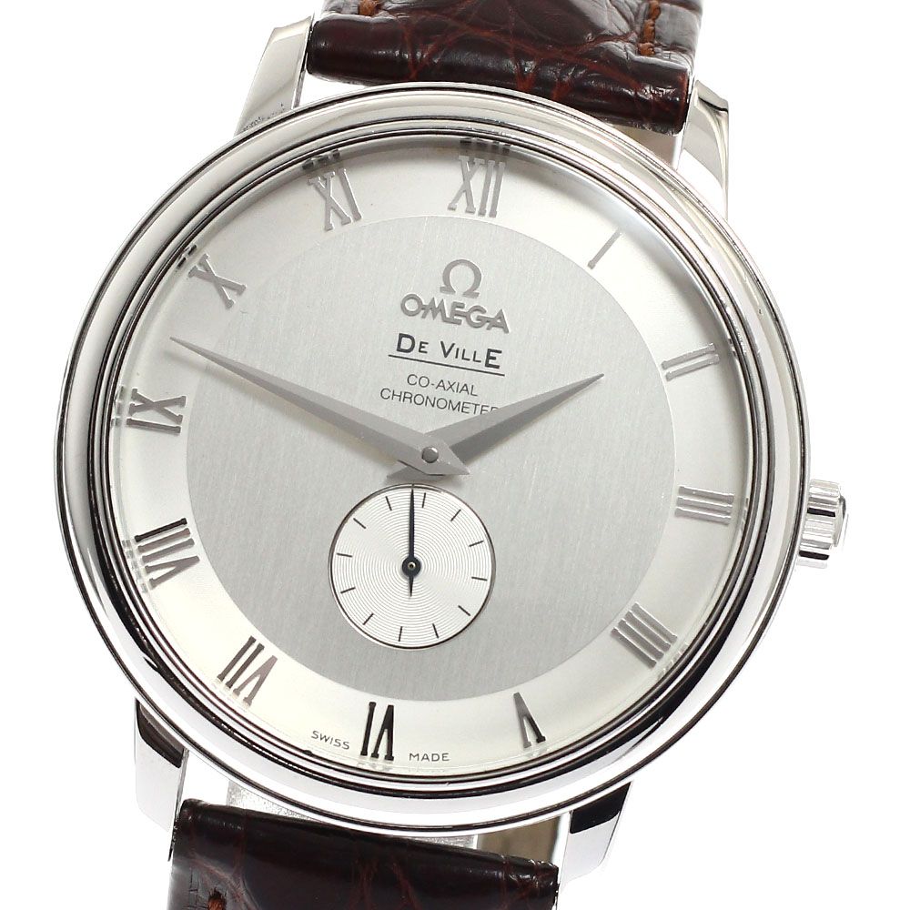 オメガ OMEGA 4813 30 01 デビル プレステージ コーアクシャル 自動巻き メンズ 保証書付き_933141