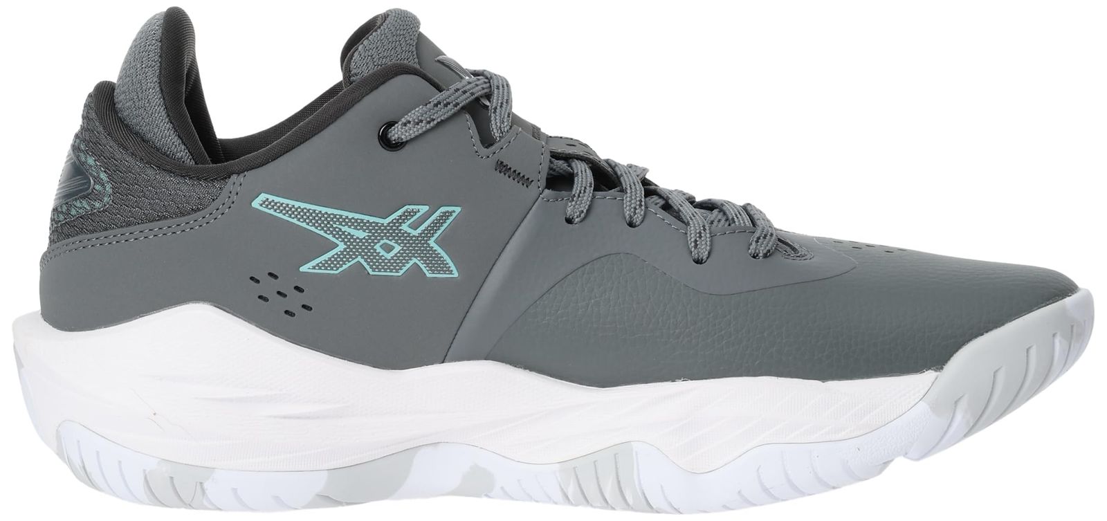 アシックス バスケットボールシューズ NOVA SURGE LOW メンズ 021 スティール グレー|ティール ティント 26.0 cm 2 E