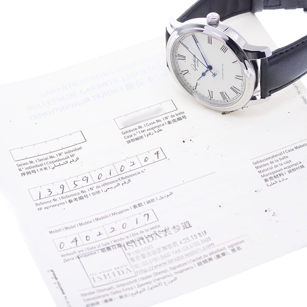  グラスヒュッテ オリジナル GLASHUTTE ORIGINAL 1 39 59 01 02 04 セネタ 自動巻き メンズ 保証書付き_931805 動きやすい 自動巻き時計 腕時計(アナログ)