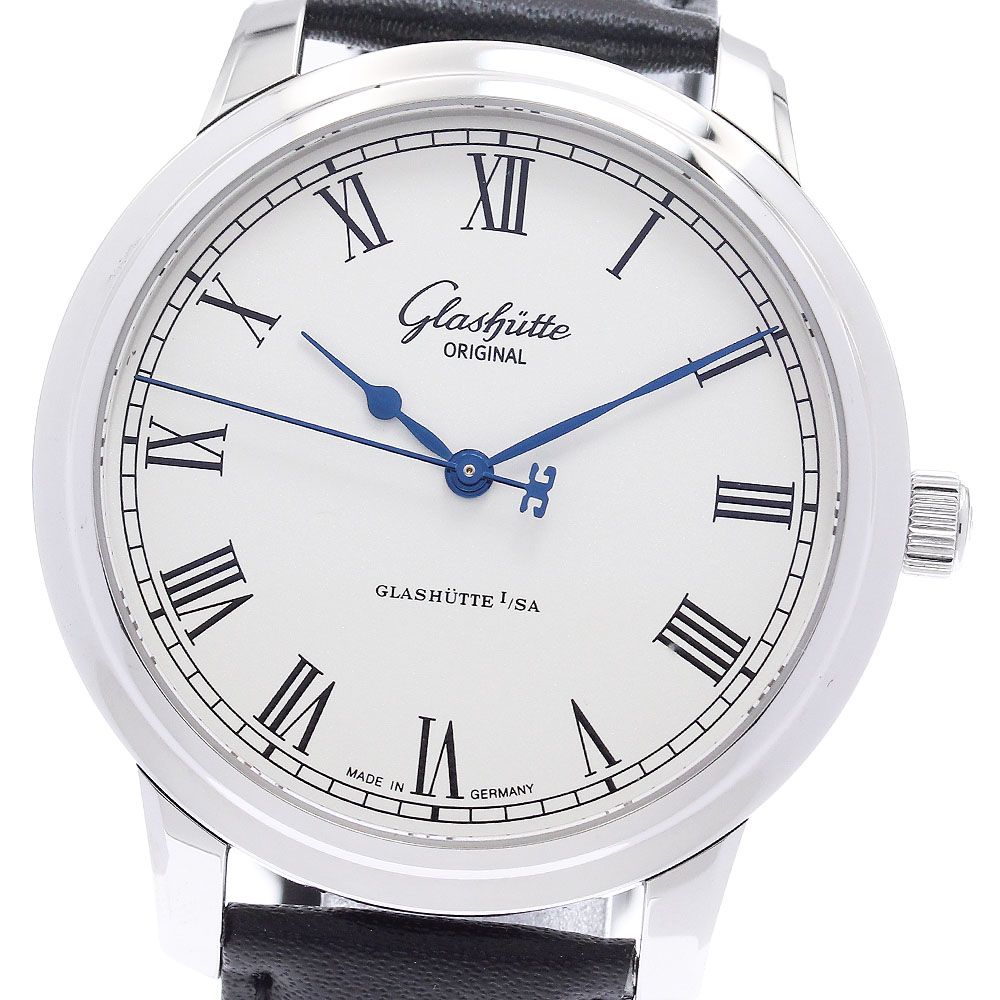 グラスヒュッテ オリジナル GLASHUTTE ORIGINAL 1 39 59 01 02 04 セネタ 自動巻き メンズ 保証書付き_931805