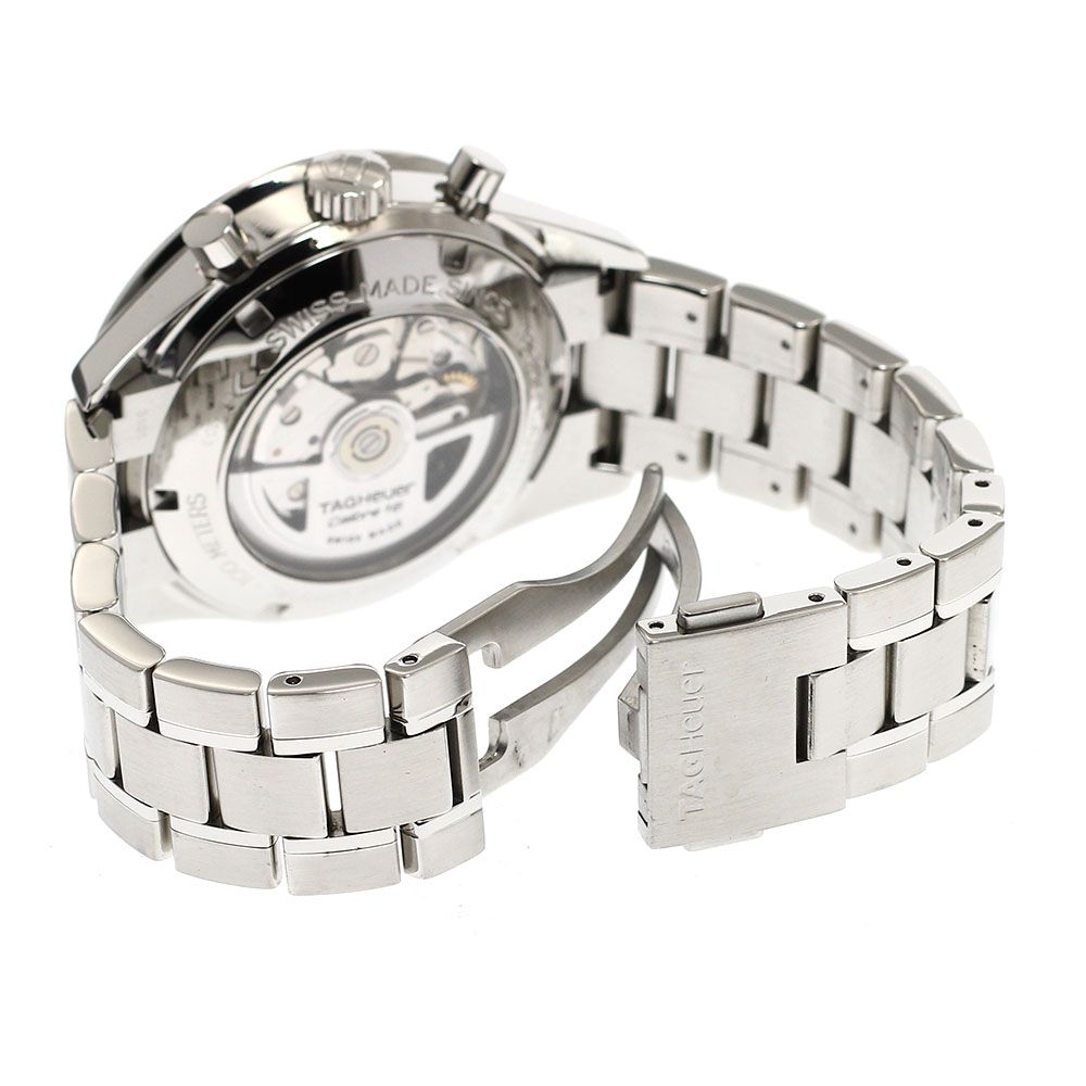  タグホイヤー TAG HEUER CV2010 3 カレラ クロノグラフ デイト メンズ _931741 ワイドパンツ 自動巻き時計 腕時計(アナログ)