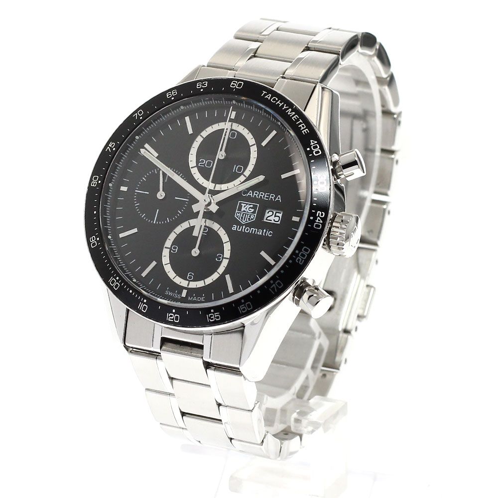 タグホイヤー TAG HEUER CV 2010-3 カレラ クロノグラフ デイト メンズ _931741