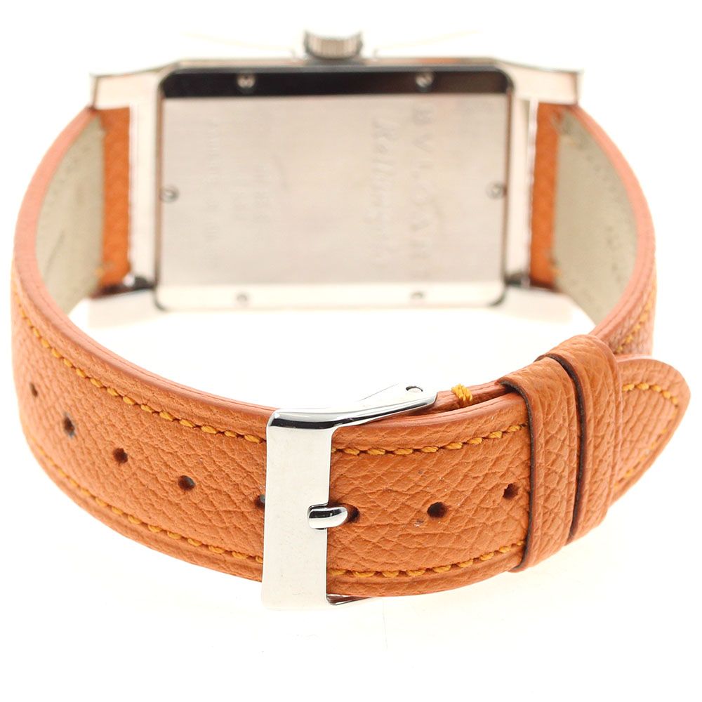  ブルガリ BVLGARI RT 45 S レッタンゴロ デイト 自動巻き メンズ _930720 自動巻き時計 腕時計(アナログ)