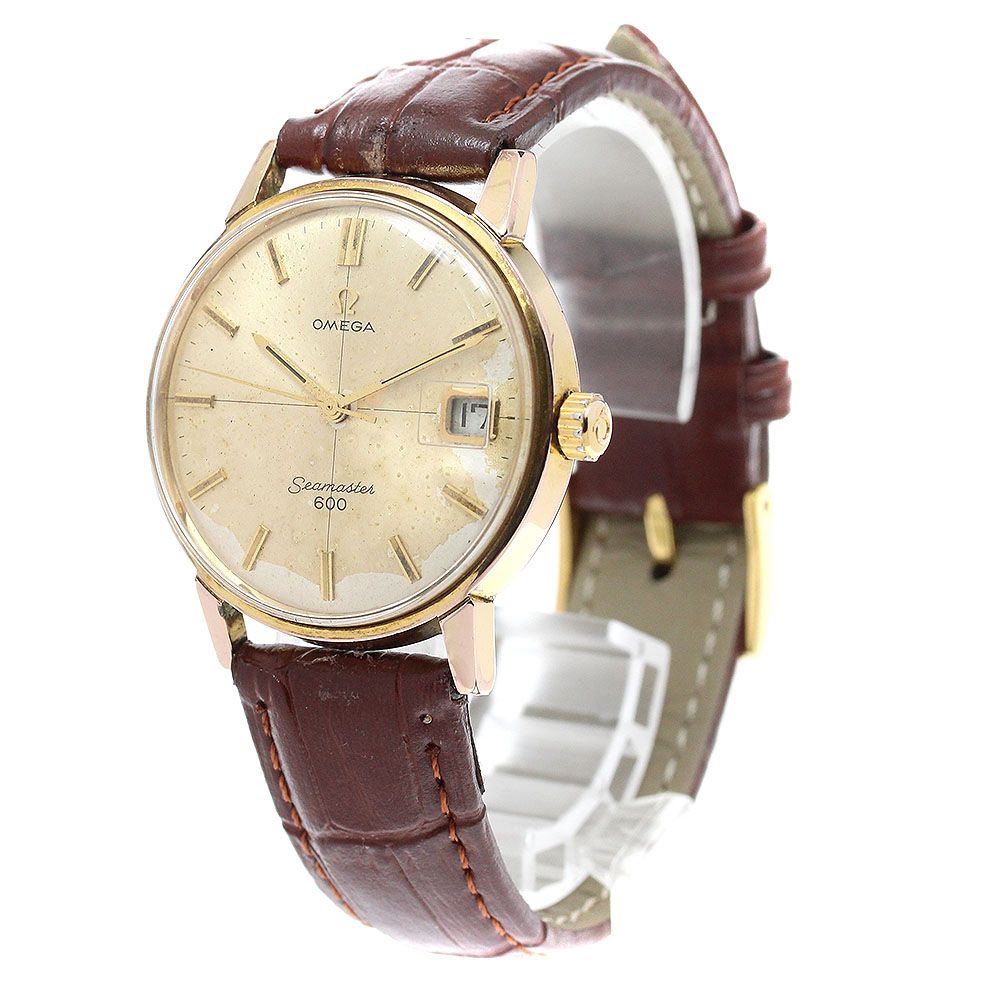 オメガ OMEGA 136.011 シーマスター600 Cal.613 デイト 手巻き メンズ _922651