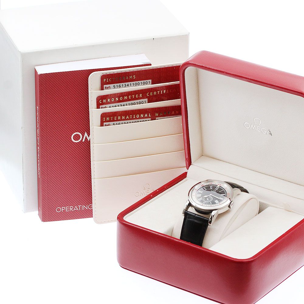  オメガ OMEGA 516 13 41 10 01 001 スペシャリティーズ パイロット スモールセコンド 自動巻き メンズ 箱 保証書付き_930763 数量限定 自動巻き時計 腕時計(アナログ)