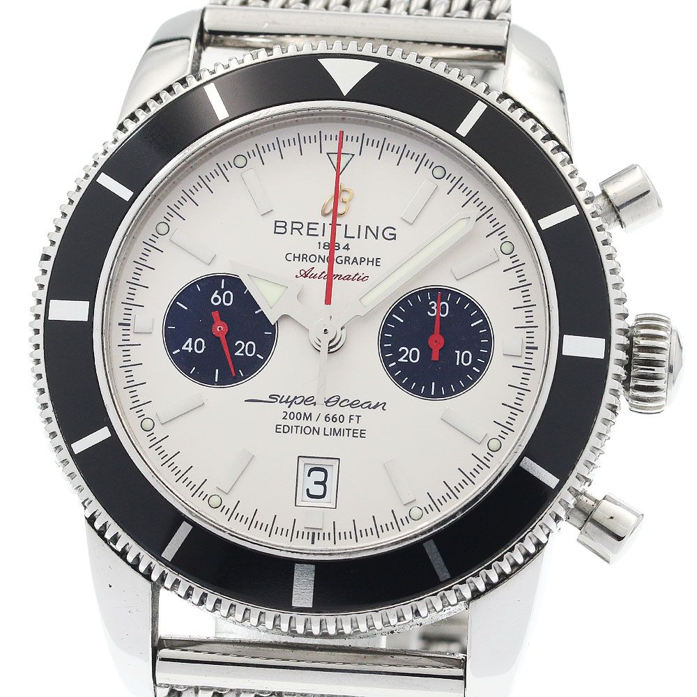 ブライトリング BREITLING A23320 スーパーオーシャン ヘリテージ クロノグラフ 1000本 自動巻き メンズ _933122