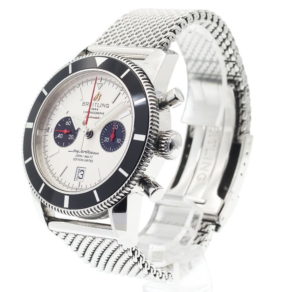 ブライトリング A 23320 スーパーオーシャン ヘリテージ クロノグラフ 1000本 自動巻き メンズ _933122