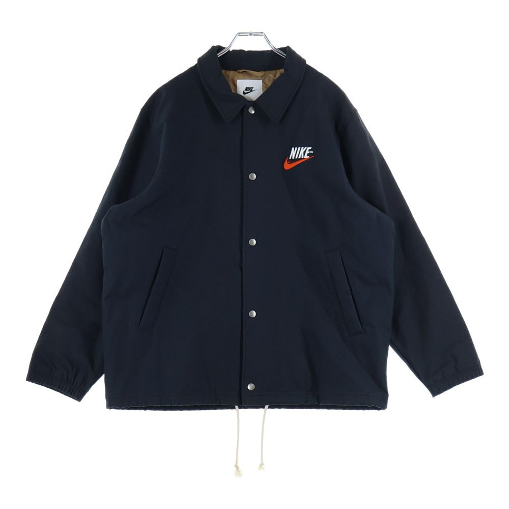 NIKE ナイキ NSW TREND CAPSULE WC 1 JACKET バックデザイン 胸ロゴ刺繍 コーチジャケット ブラック DM5276-045 NIKE (ナイキ) NSW TREND CAPSULE WC 1 JACKET バックデザイン 胸ロゴ