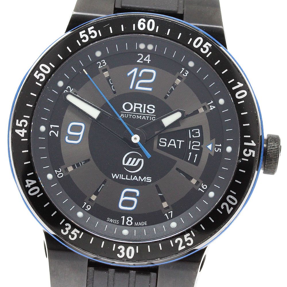 オリス ORIS 7634 47 ウィリアムズ F1チーム デイデイト 自動巻き メンズ _935158