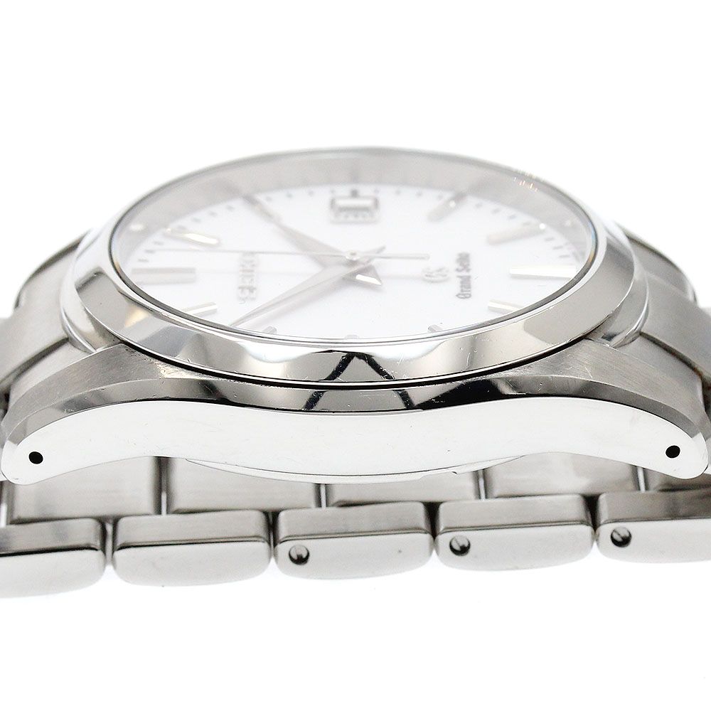  セイコー SEIKO SBGX 059|9 F 62-0 AB 0 グランドセイコー デイト クォーツ メンズ _930161 腕時計(クォーツ) 腕時計(アナログ)