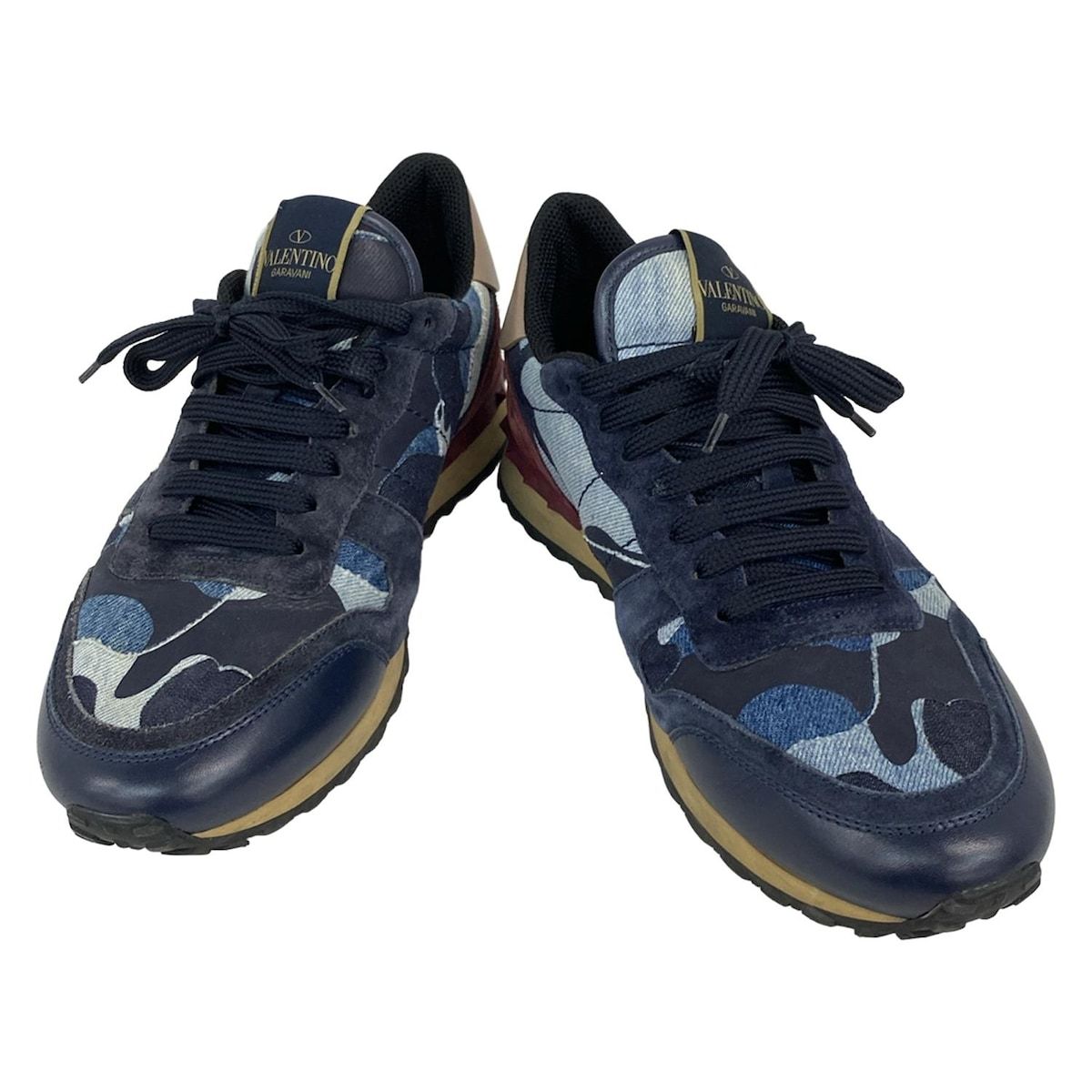 迷彩柄|スタッズ|インソール取外し可 コットン