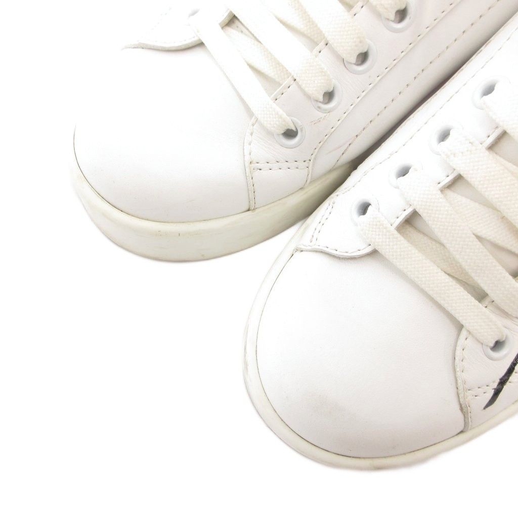 【中古】ドルチェ&ガッバーナ ドルガバ DOLCE&GABBANA ポルトフィーノ Portofino ローカットスニーカー シューズ 35 ドルチェ&ガッバーナ ドルガバ DOLCE&GABBANA ポルトフィーノ