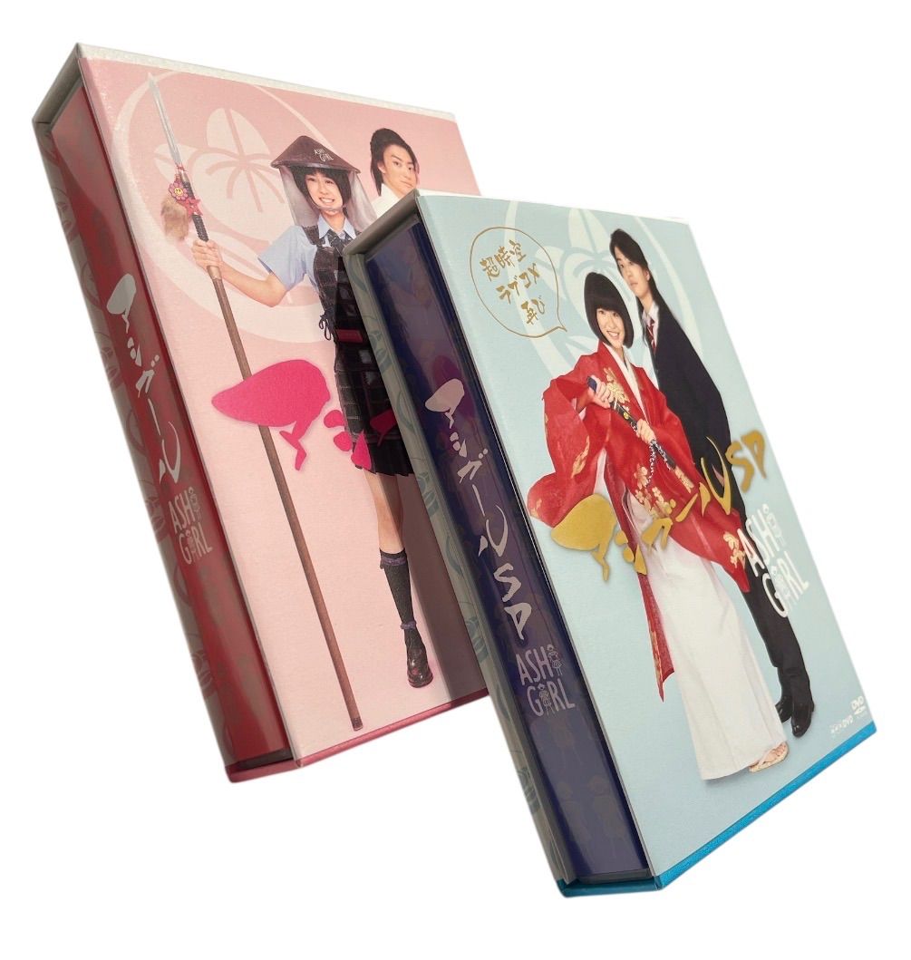 アシガール DVD BOX 2BOX セット 6枚組（各3枚組）未使用に近い美品 アシガール DVD BOX 2BOX セット 6枚組（各3枚組）未使用に近い