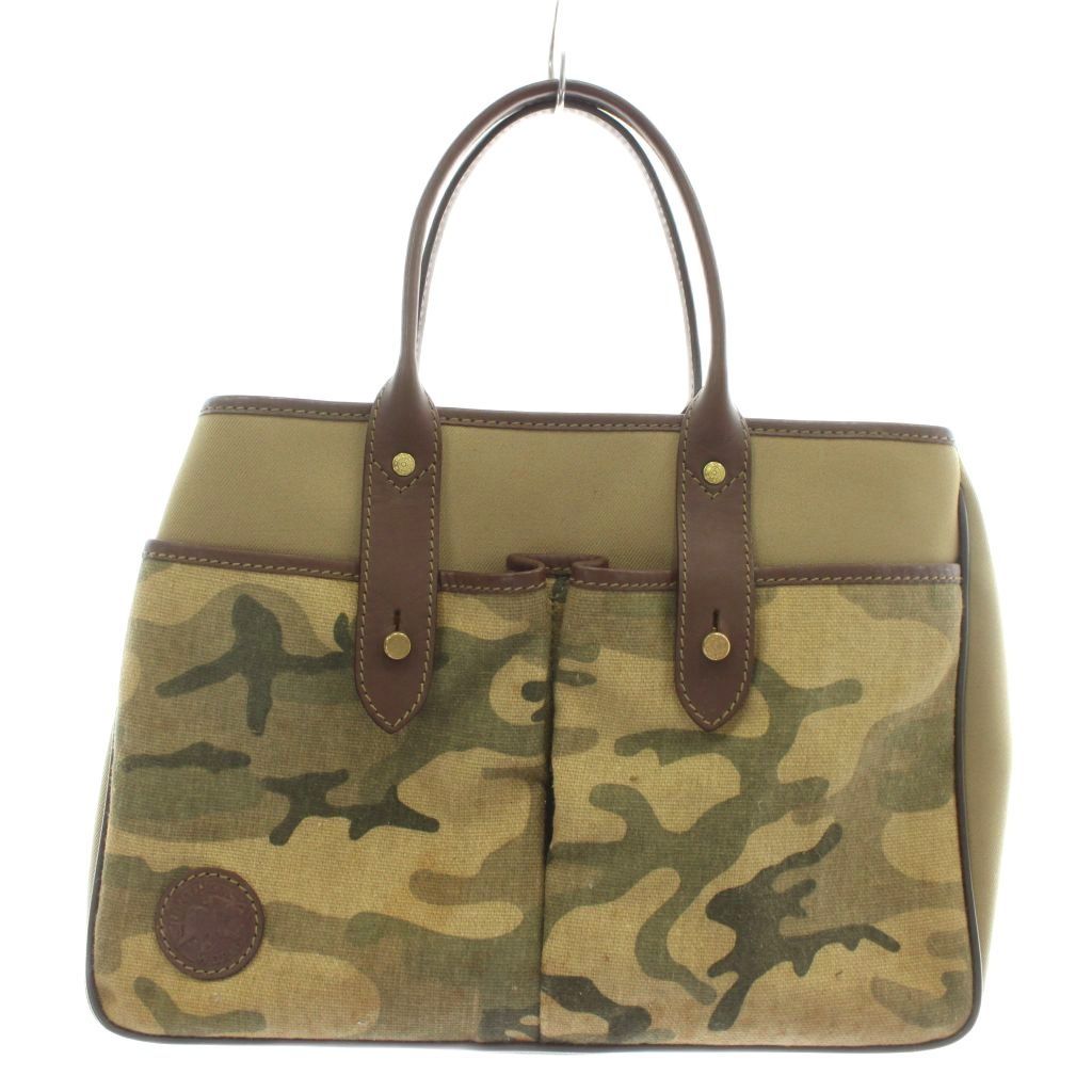 HUNTING WORLD トートバッグ　カモフラ ハンティングワールド HUNTING WORLD ハンドバッグ トート キャンバス