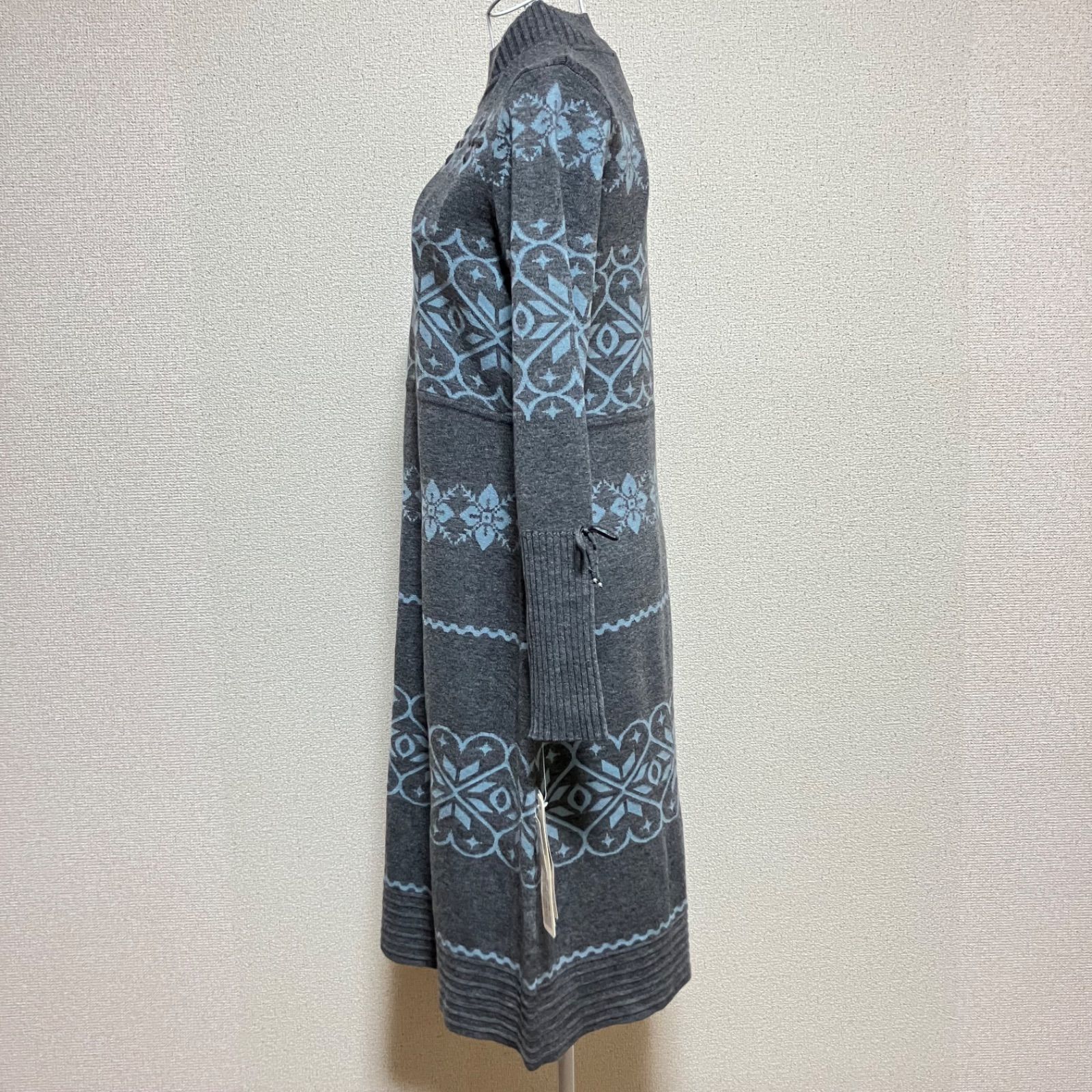 タグ付き 】super beauty スーパービューティー ニット ワンピース