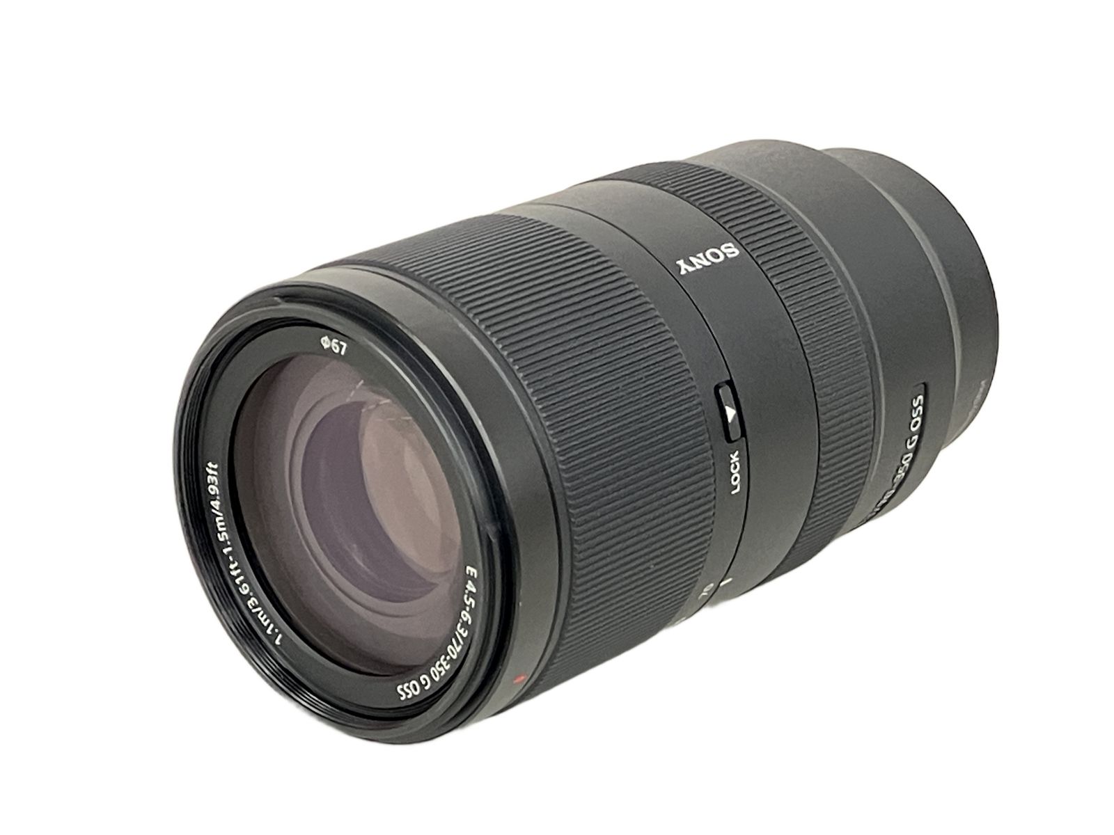 SONY ソニー E 4.5-6.3 | 70-350 G OSS 1.1 m 3.61 ft-1.5 4.93 ft eマウント用 カメラ レンズ