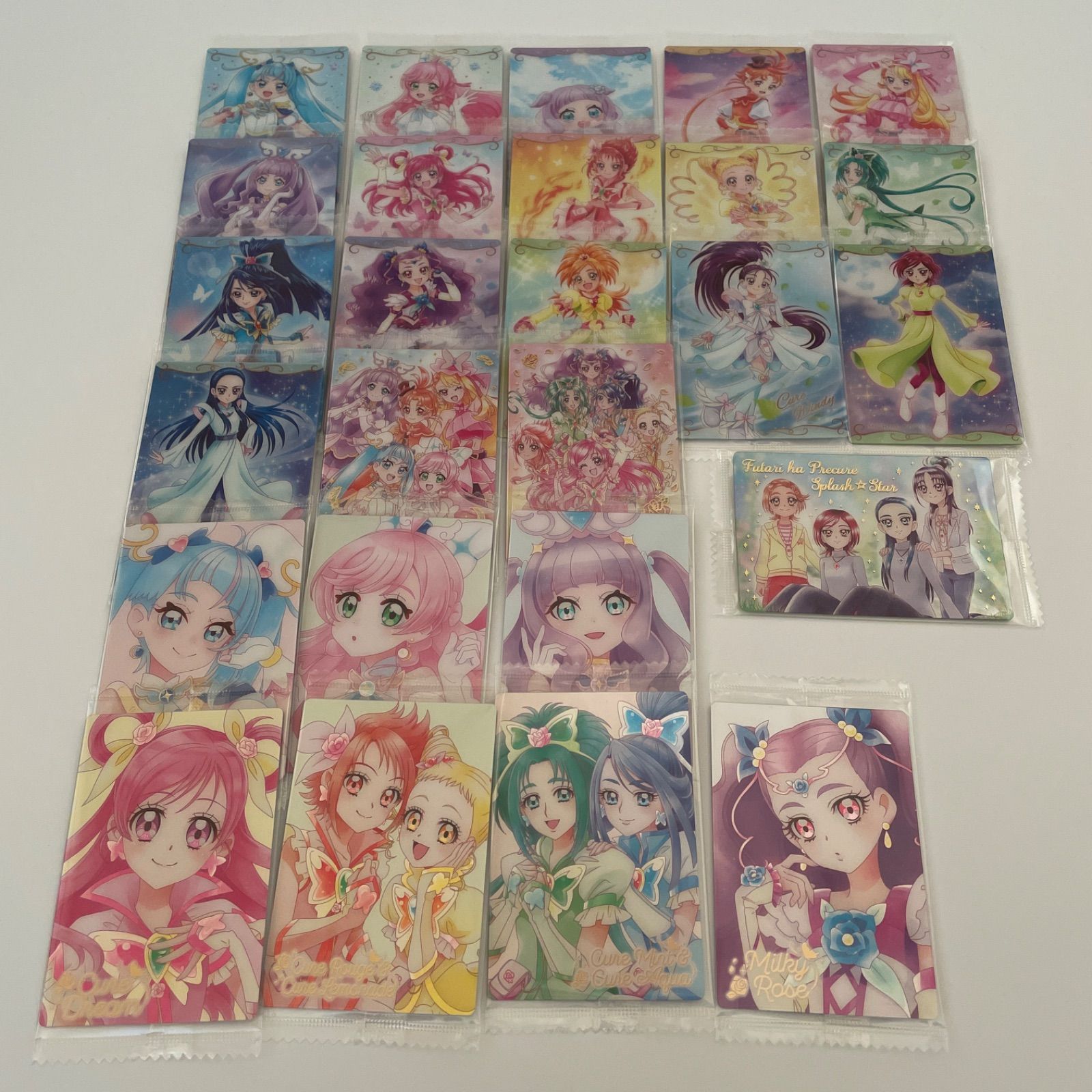 プリキュアカードウエハース8 フルコンプリート計26点 id 9 dο