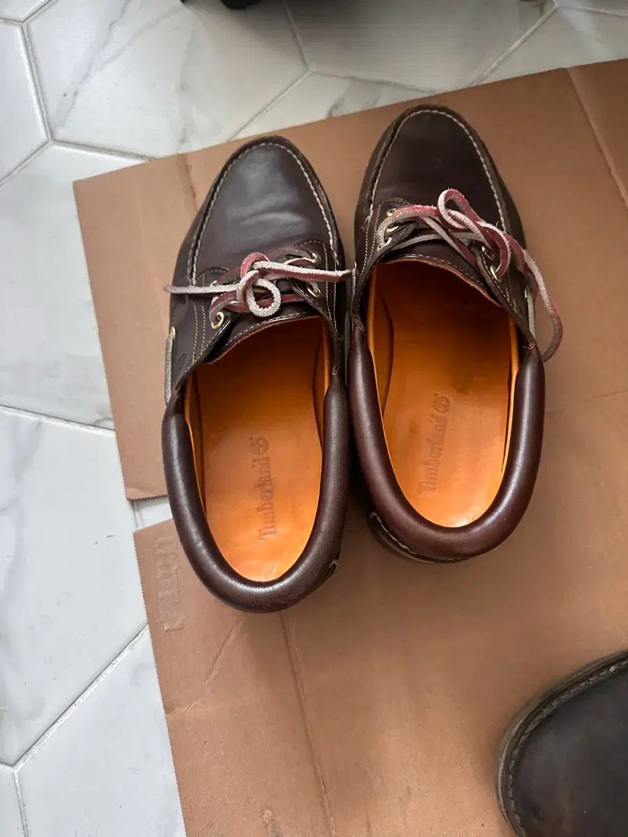 Timberland ボートシューズ 3 eye