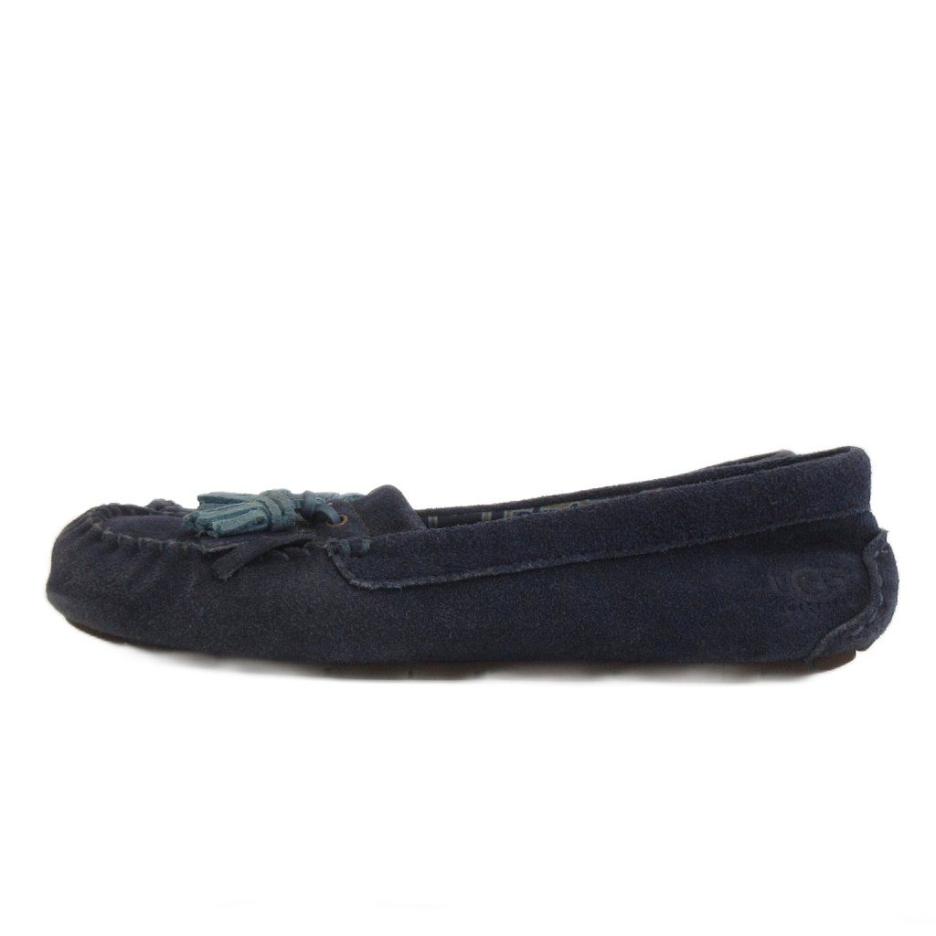 アグ オーストラリア UGG australia モカシン タッセル 紺 ネイビー