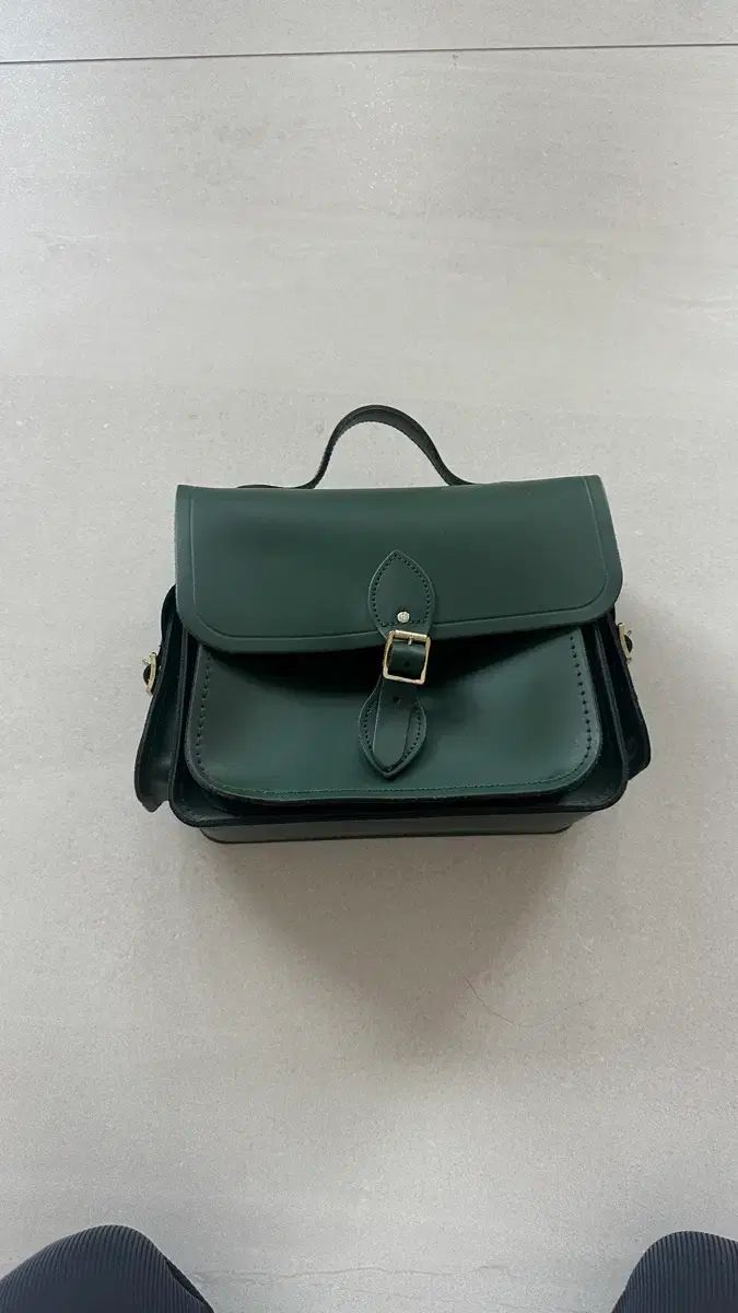 ケムブリッジ サッチェルバッグ グリーン
