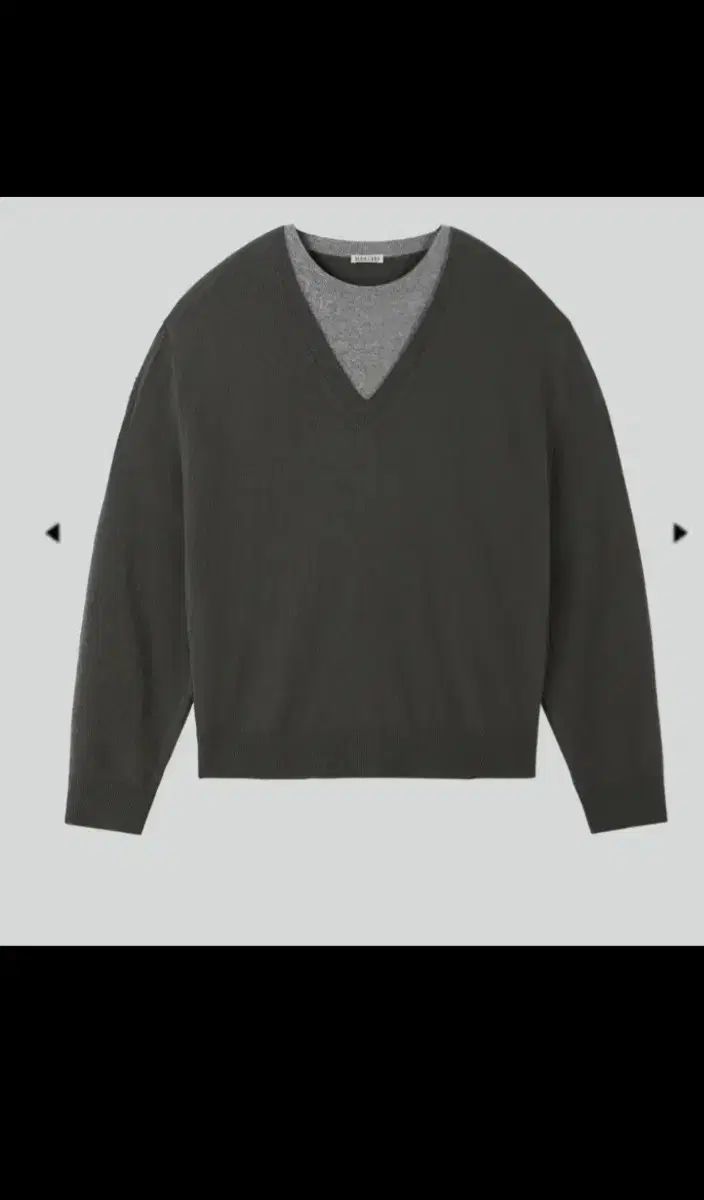 レクト レイヤード ニット Mサイズ