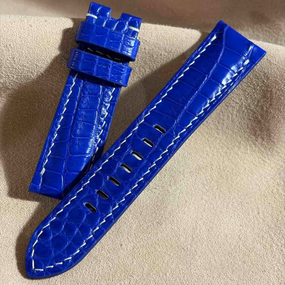 腕時計ベルト コバルトブルー