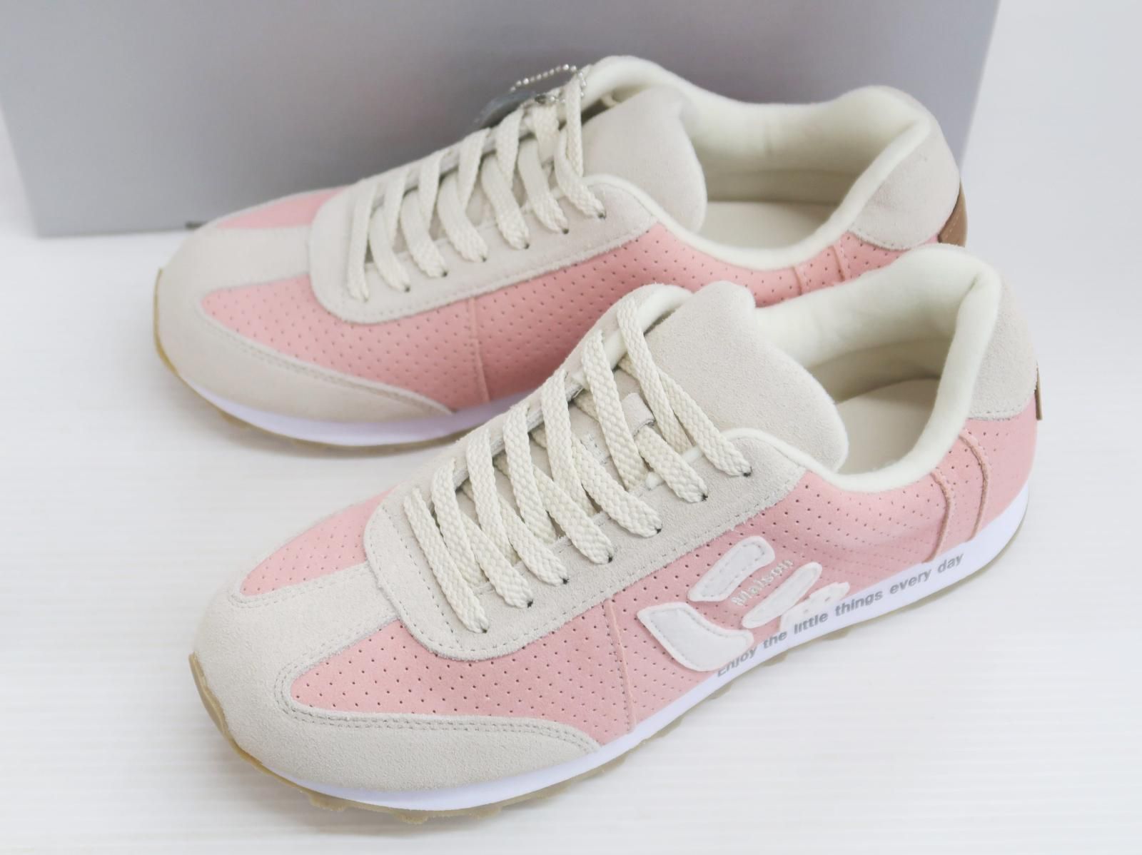 3080 サンガッチョ × Wako s Room ワコズルーム MOM PINK スエード スニーカー ♥ 25㎝