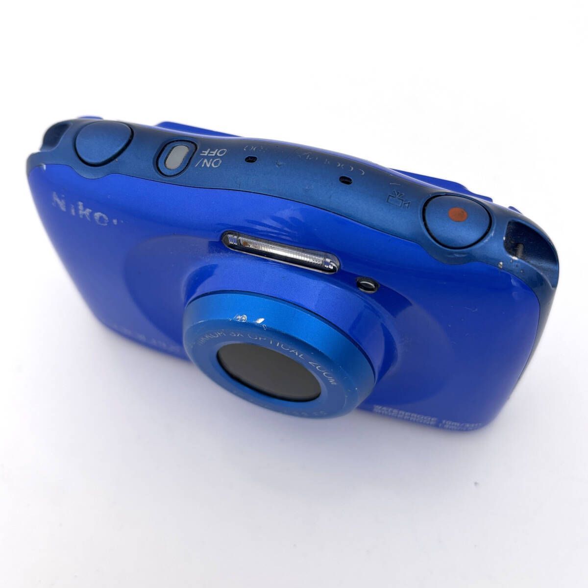 ニコン】Nikon COOLPIX W100 ブルー コンパクトデジタル + バッテリー