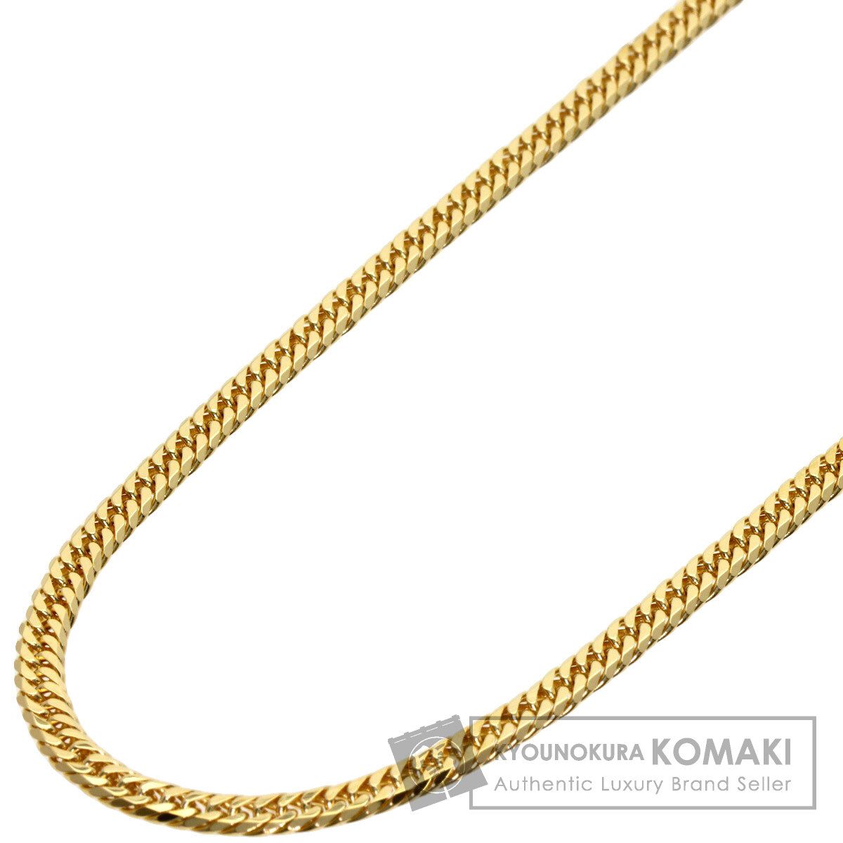 SELECT JEWELRY セレクトジュエリー 喜平 キヘイ 6面 ダブル ネックレス K 18 YG レディース