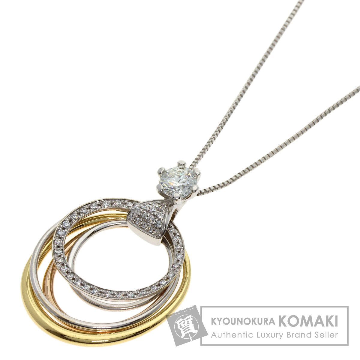 フォーエバーマーク ミルモア ダイヤモンド リング 指輪 K 18 WG YG レディース