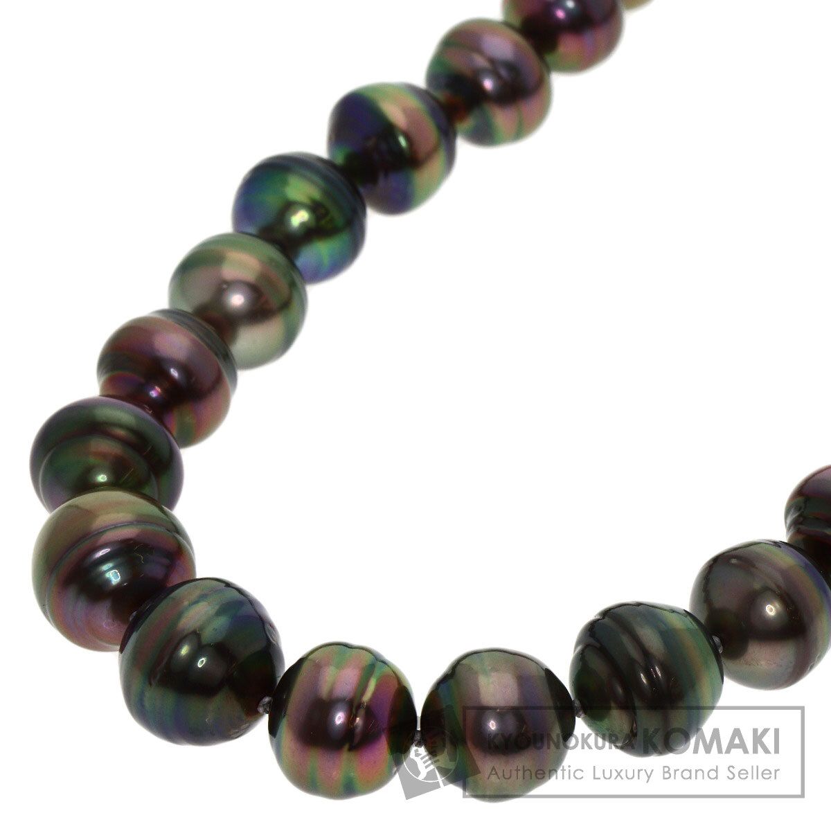 TASAKI タサキ バロックパール 真珠 ネックレス K 14 WG レディース