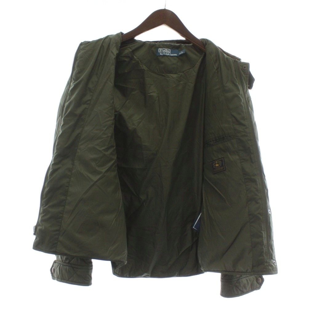 【ポロラルフローレン】コーディロイジャケット　ブルゾン　XL 裏キルティング　p ポロ バイ ラルフローレン Polo by Ralph Lauren 中綿ジャケット