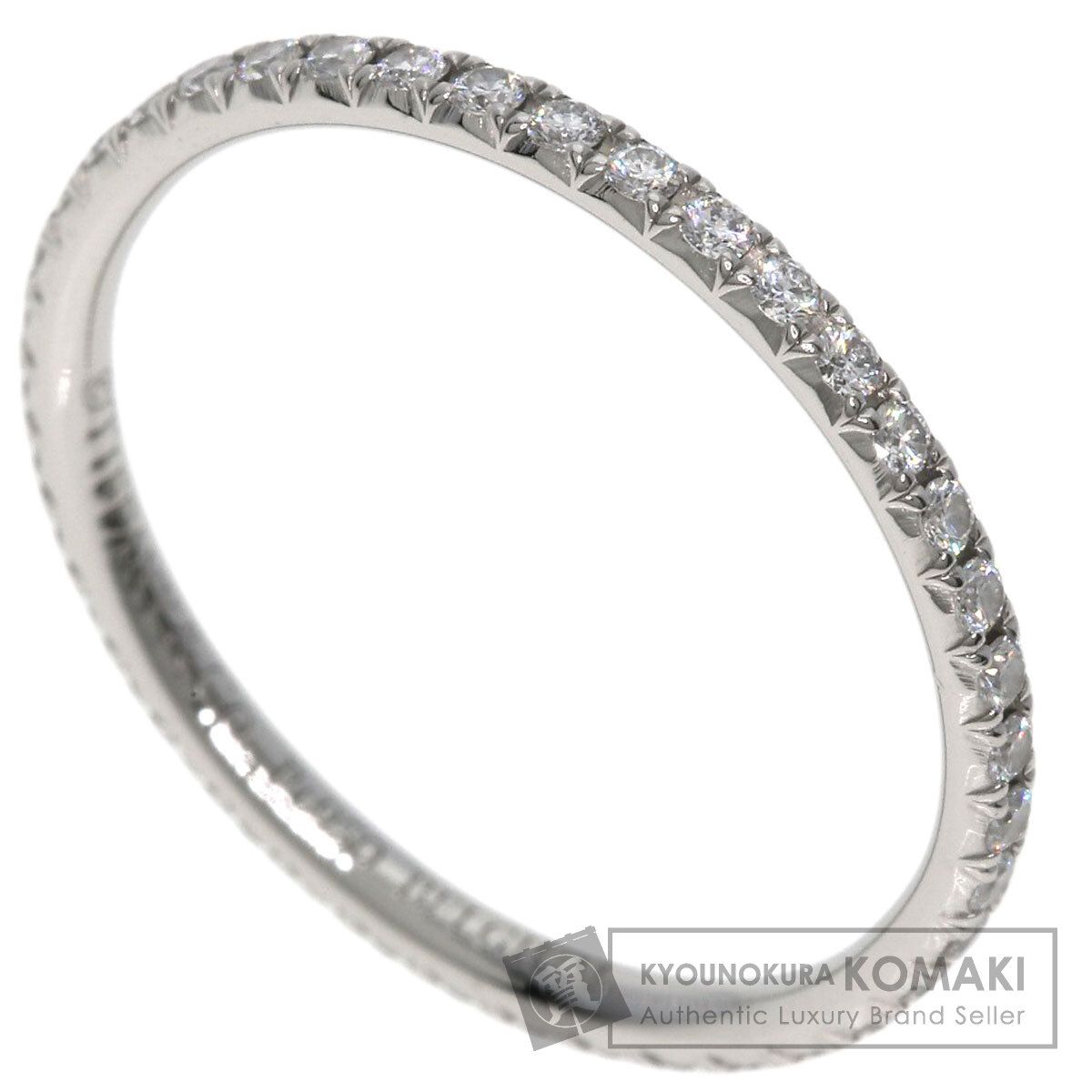 TIFFANY-Co. ティファニー メトロ フルエタニティ ダイヤモンド リング 指輪 PT 950 レディース