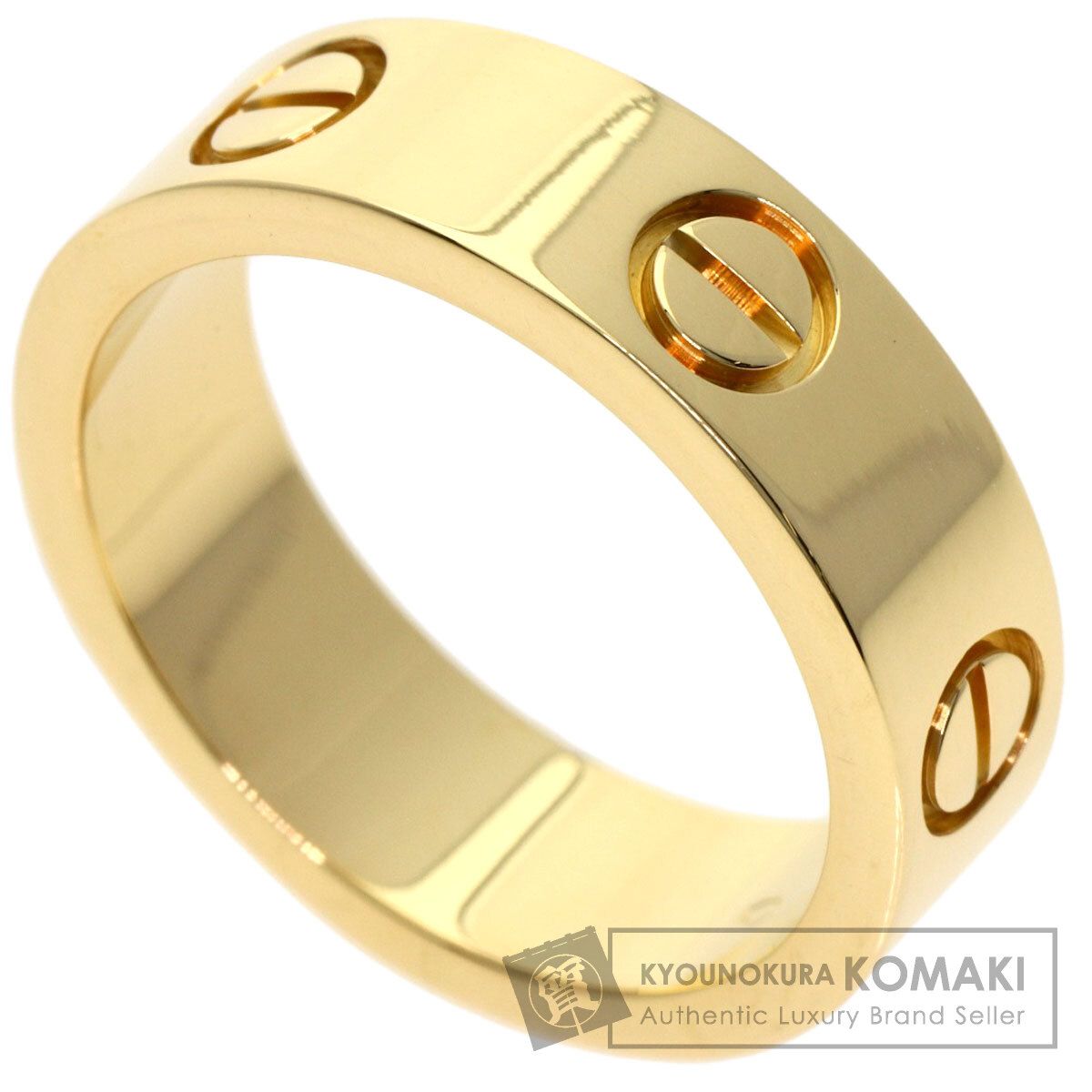 CARTIER カルティエ ラブリング 52 リング 指輪 K 18 YG レディース