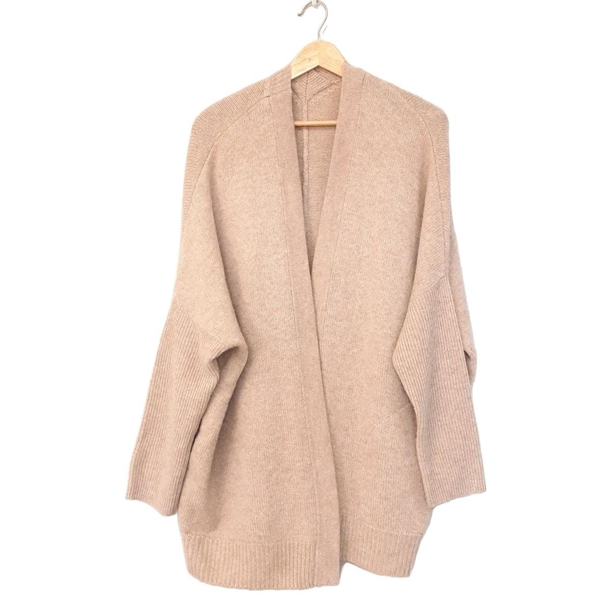 FOXEY フォクシー カーディガン レディース - 33561 ベージュ 長袖|カシミヤ|ロング丈