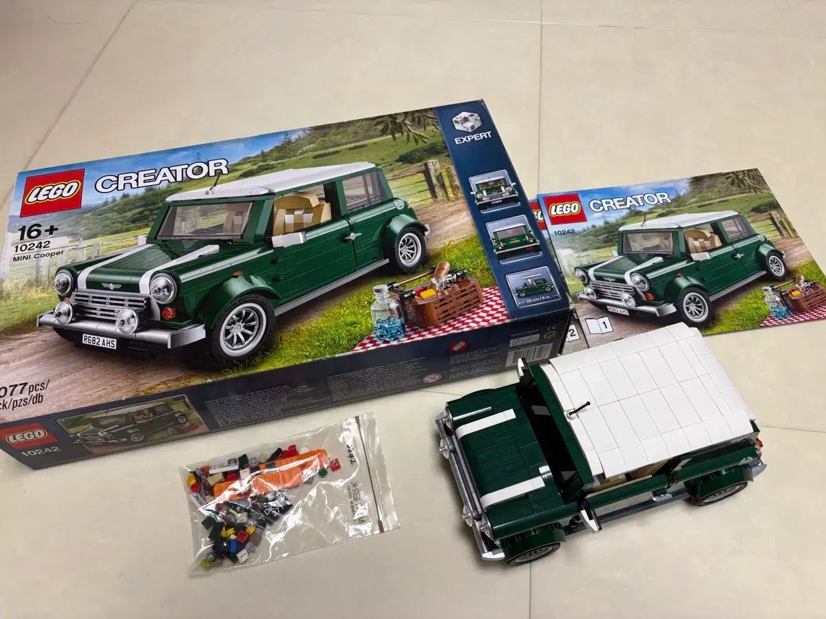 10242 ミニ クーパー LEGOブロック ポップ