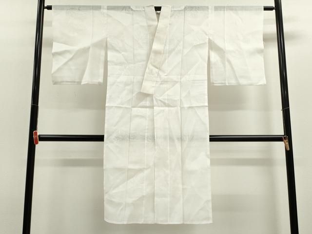 平和屋着物＊夏物 長襦袢 草木紋紗 綿麻 ze