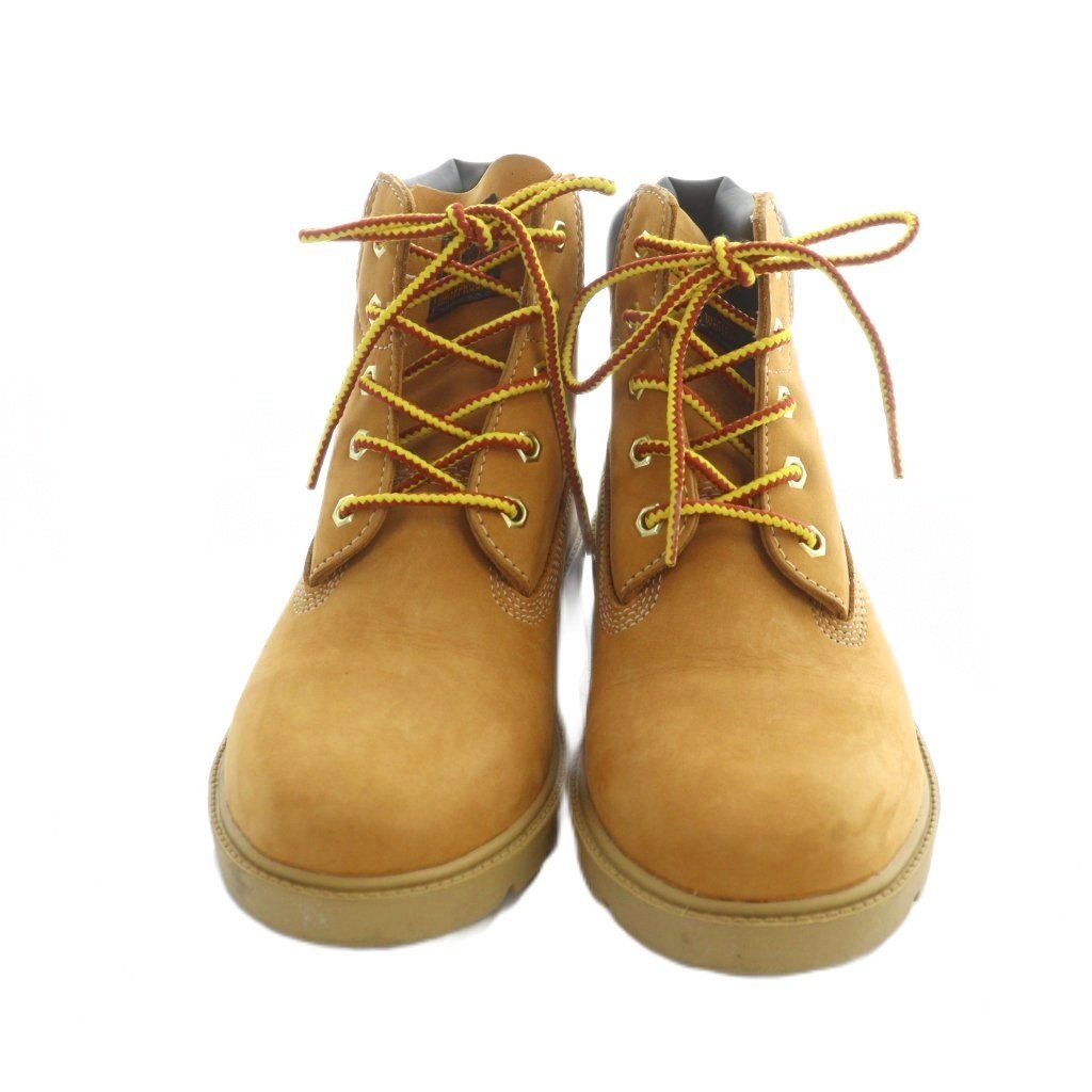 【中古】ティンバーランド Timberland 10960 6-Inch Basic Boot Classic GS ショートブーツ スエード ロゴ レザー ティンバーランド Timberland 10960 6-Inch Basic Boot Classic GS
