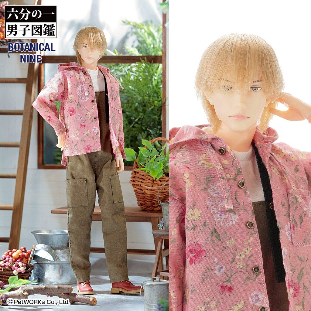 ペットワークス 六分の一男子図鑑 ナイン ボタニカル