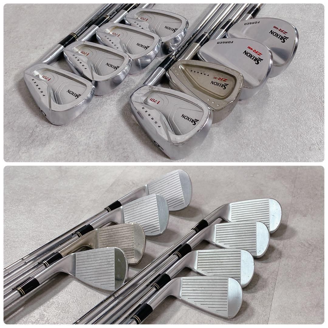 V806 スリクソン メンズ ゴルフ クラブ フルセット 赤 フレックスS