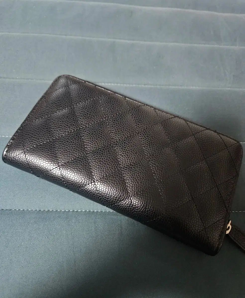 CHANEL キャビア ブラック 長財布
