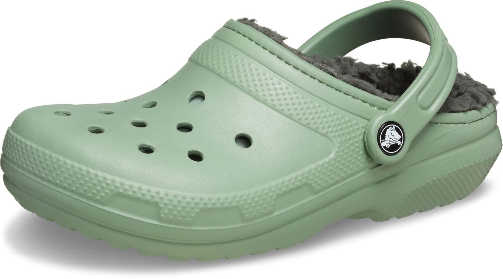 Crocs クロックス 男女兼用 大人用 クラシック 裏地付き クロッグ モス|マルチ 6 Women|4 Men 22.0 cm