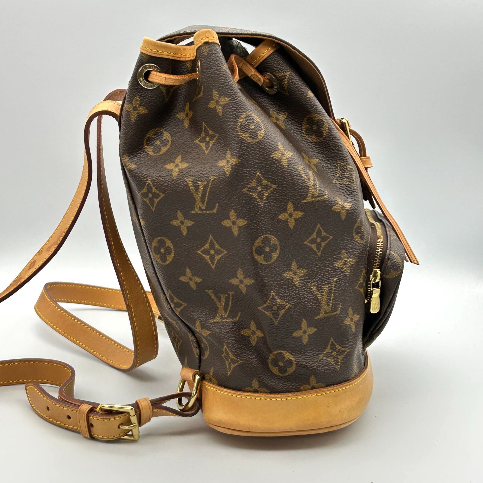 Louis Vuitton ルイヴィトン モンスリ MM モノグラム リュックサック