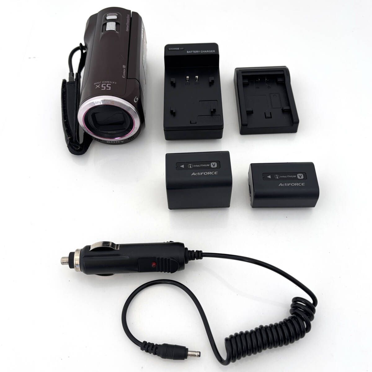 ソニー】SONY HDR-CX390 ボルドーブラウン デジタルビデオカメラ