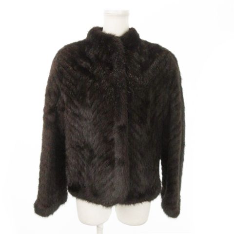 エル・ボワラ Fur collection ファーコート ショート丈 ミンク 毛皮 11
