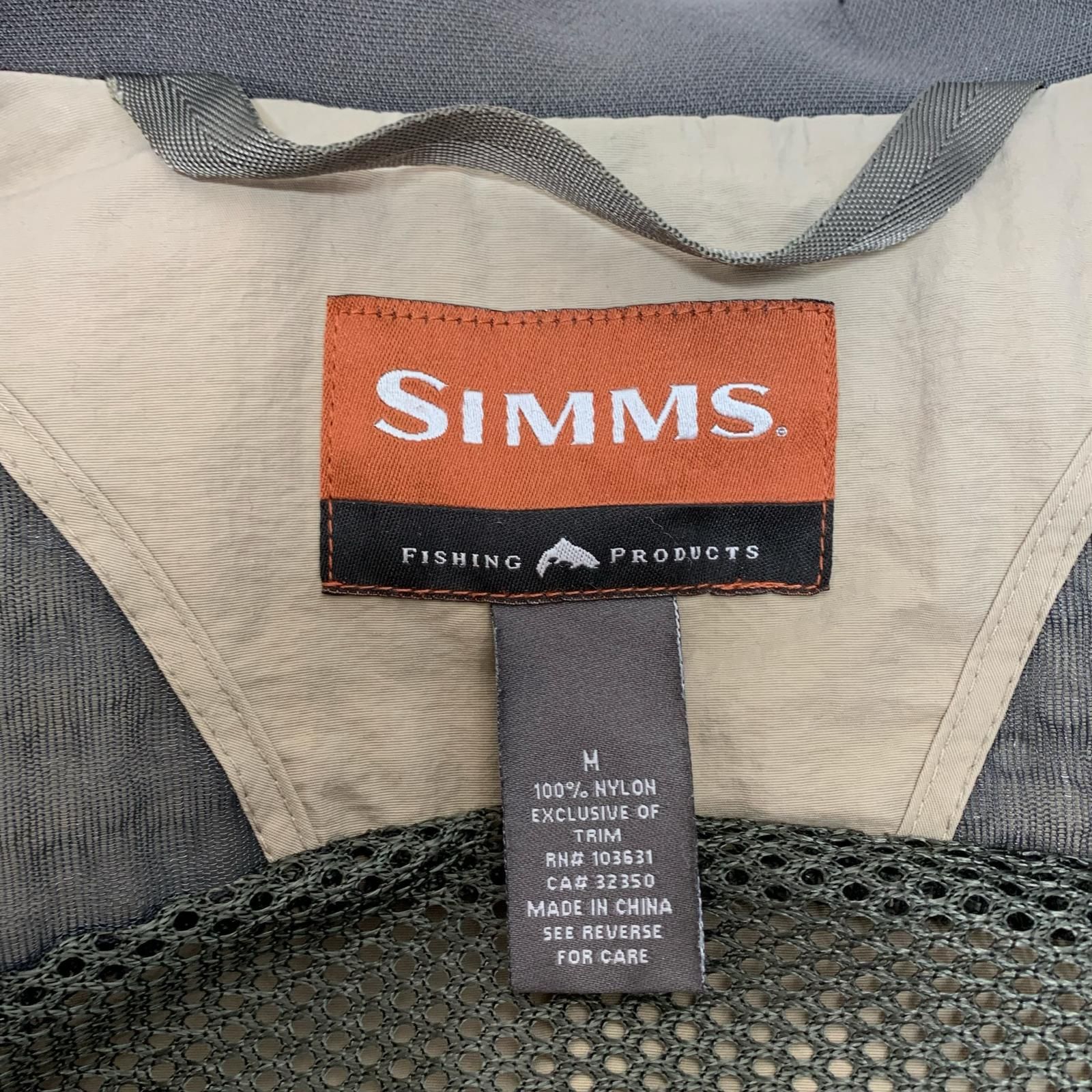 Simms ベージュ フィッシングベスト M Amazon | Simms Freestone VEST フリーストーン ベスト Hex Camo Loden