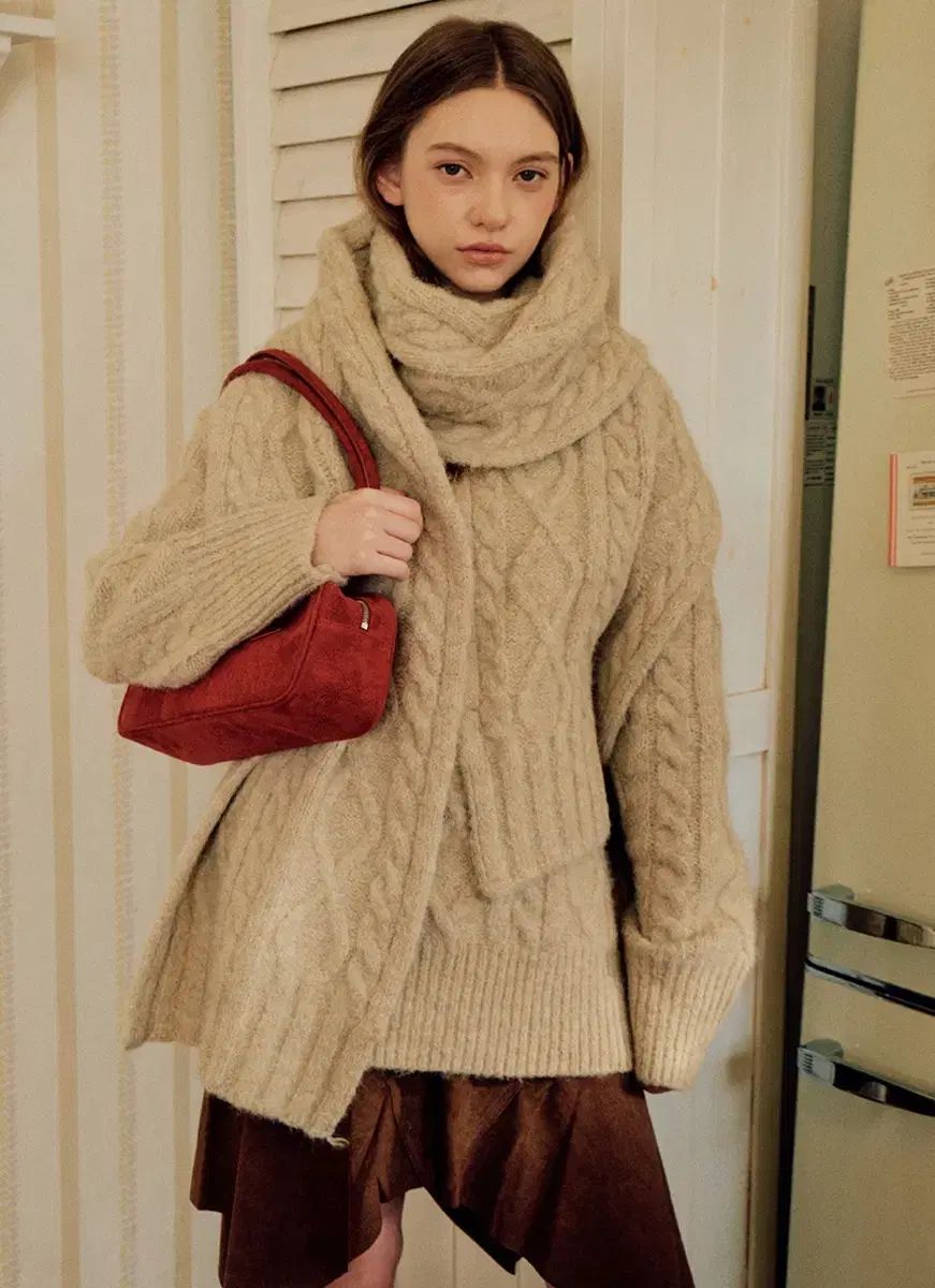 LOTSYOU ニット マフラー セット