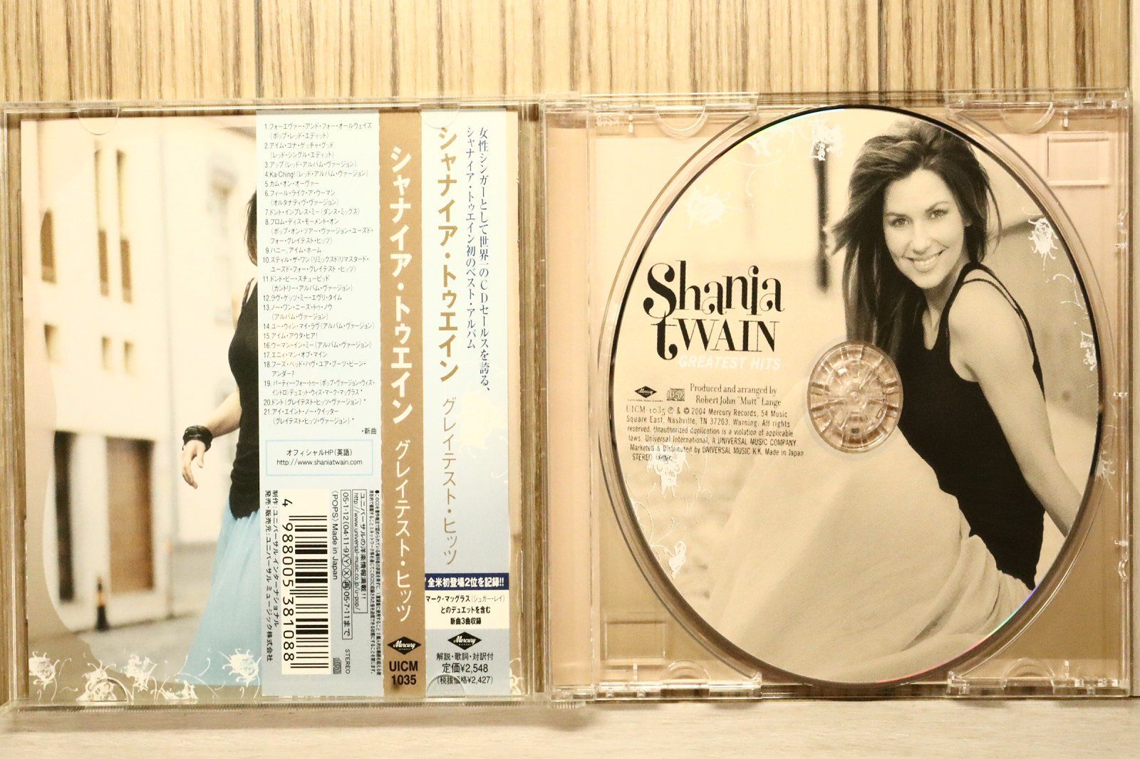 シャナイア・トゥエイン／MAXI CD SINGLE 5枚セット